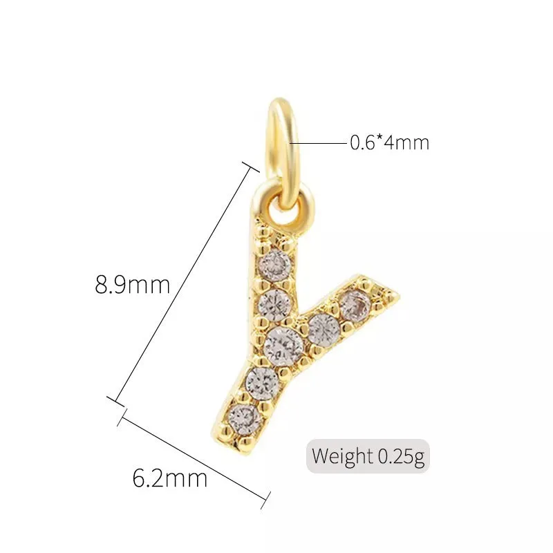 Petite Diamond Cross DIY Necklace