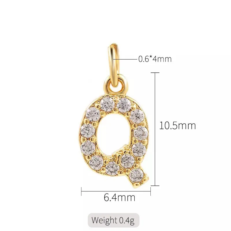 Petite Diamond Cross DIY Necklace