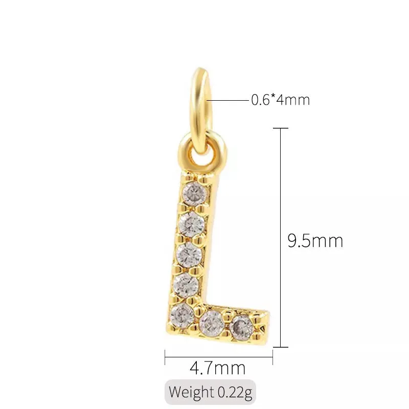 Petite Diamond Cross DIY Necklace