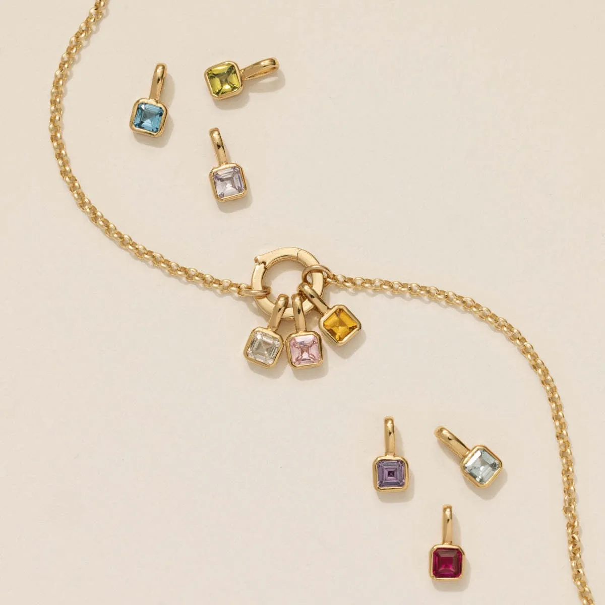 Petite Diamond Cross DIY Necklace