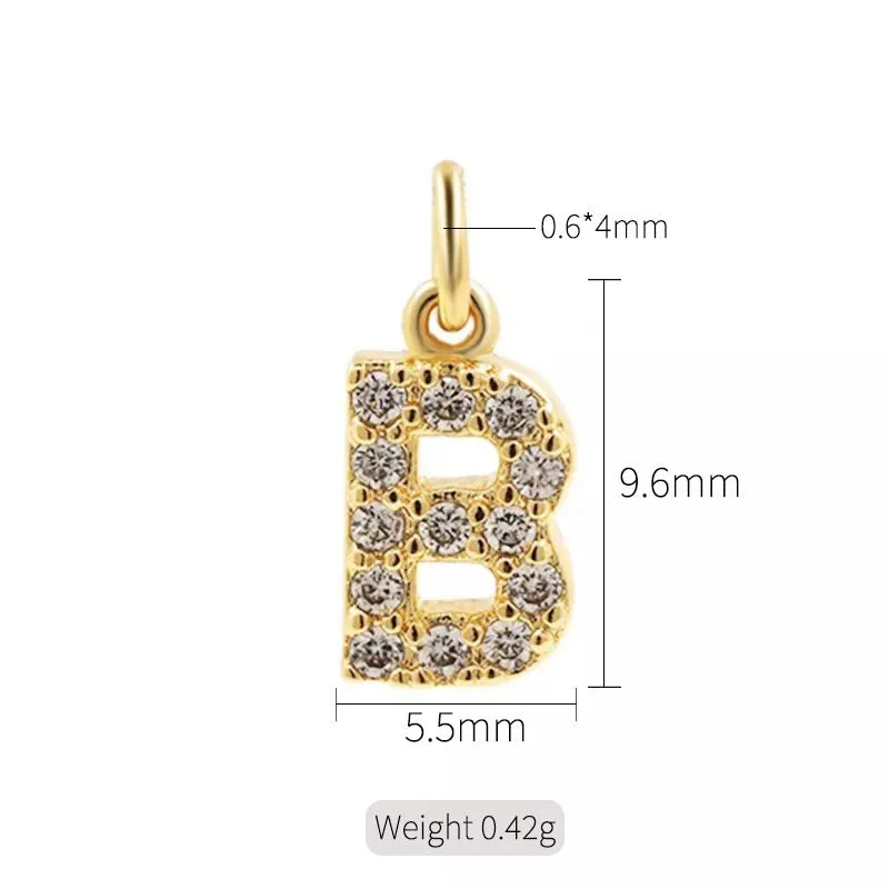 Petite Diamond Cross DIY Necklace
