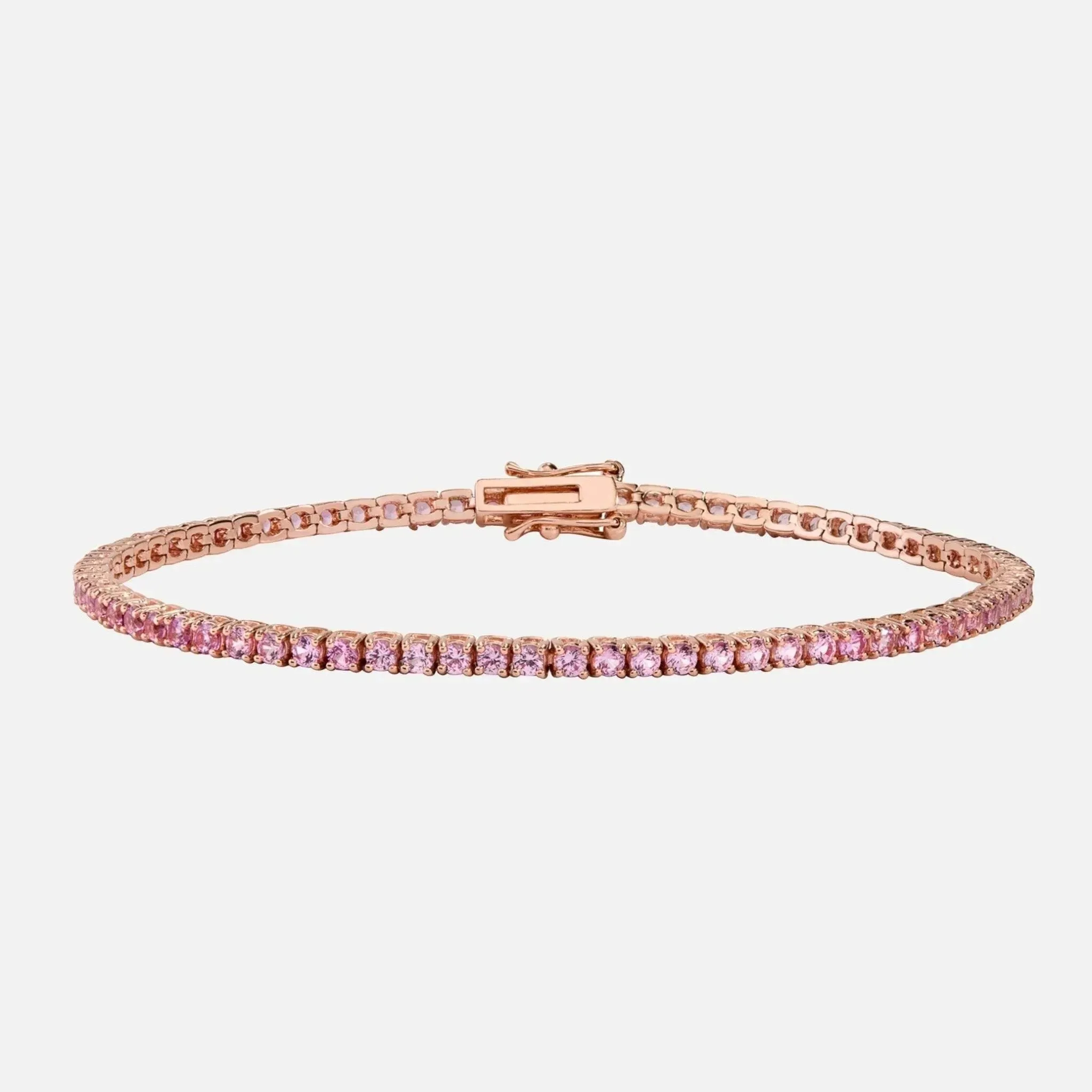 Pink Sapphire Bracelet