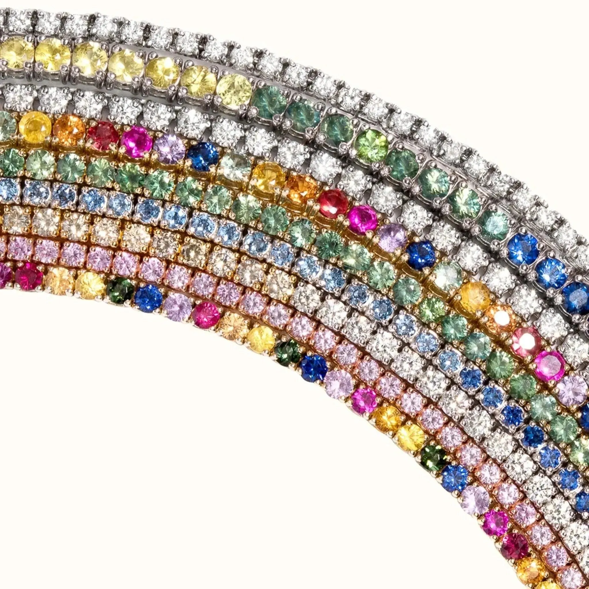 Pink Sapphire Bracelet