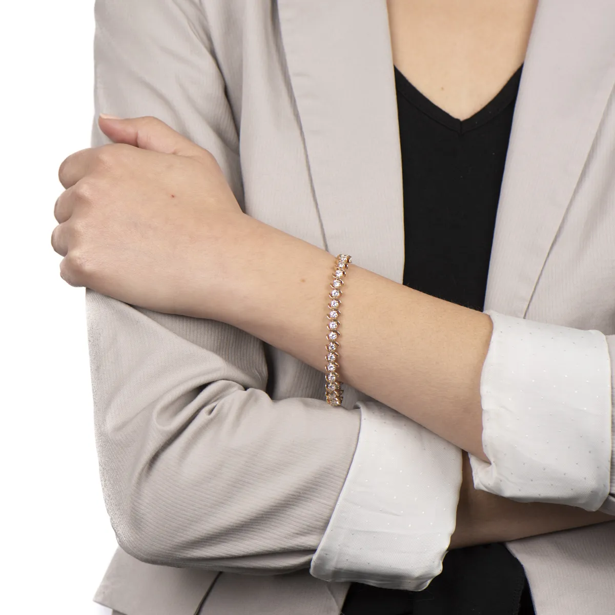 Pre-Owned Diamond Tennis Bracelet