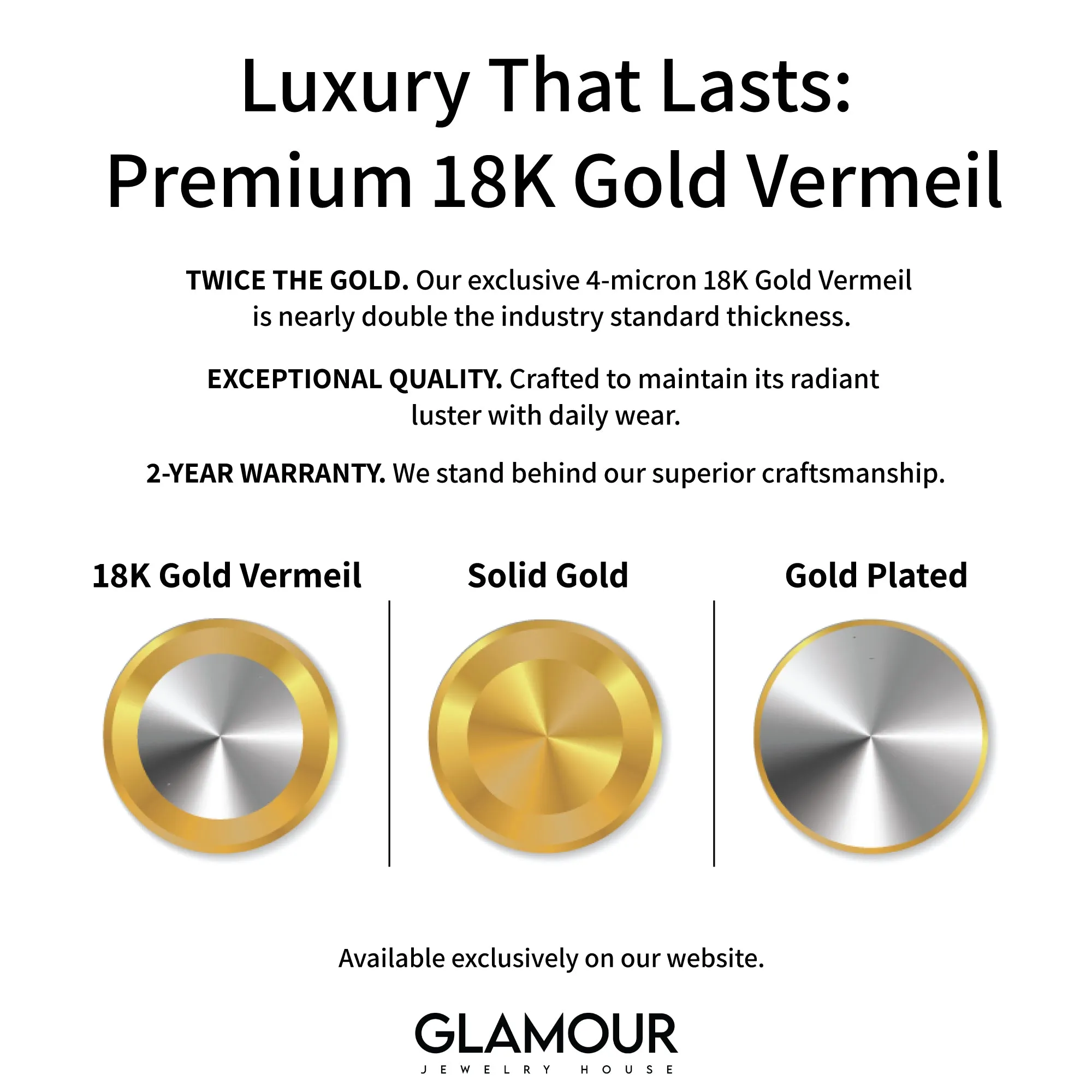 Promise CZ Diamond Ring - 18K Gold Vermeil