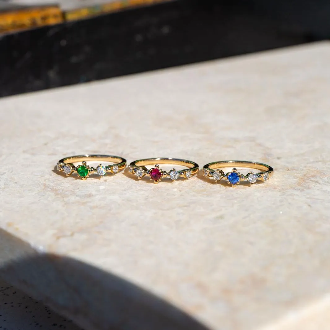Rhonda Emerald Ring