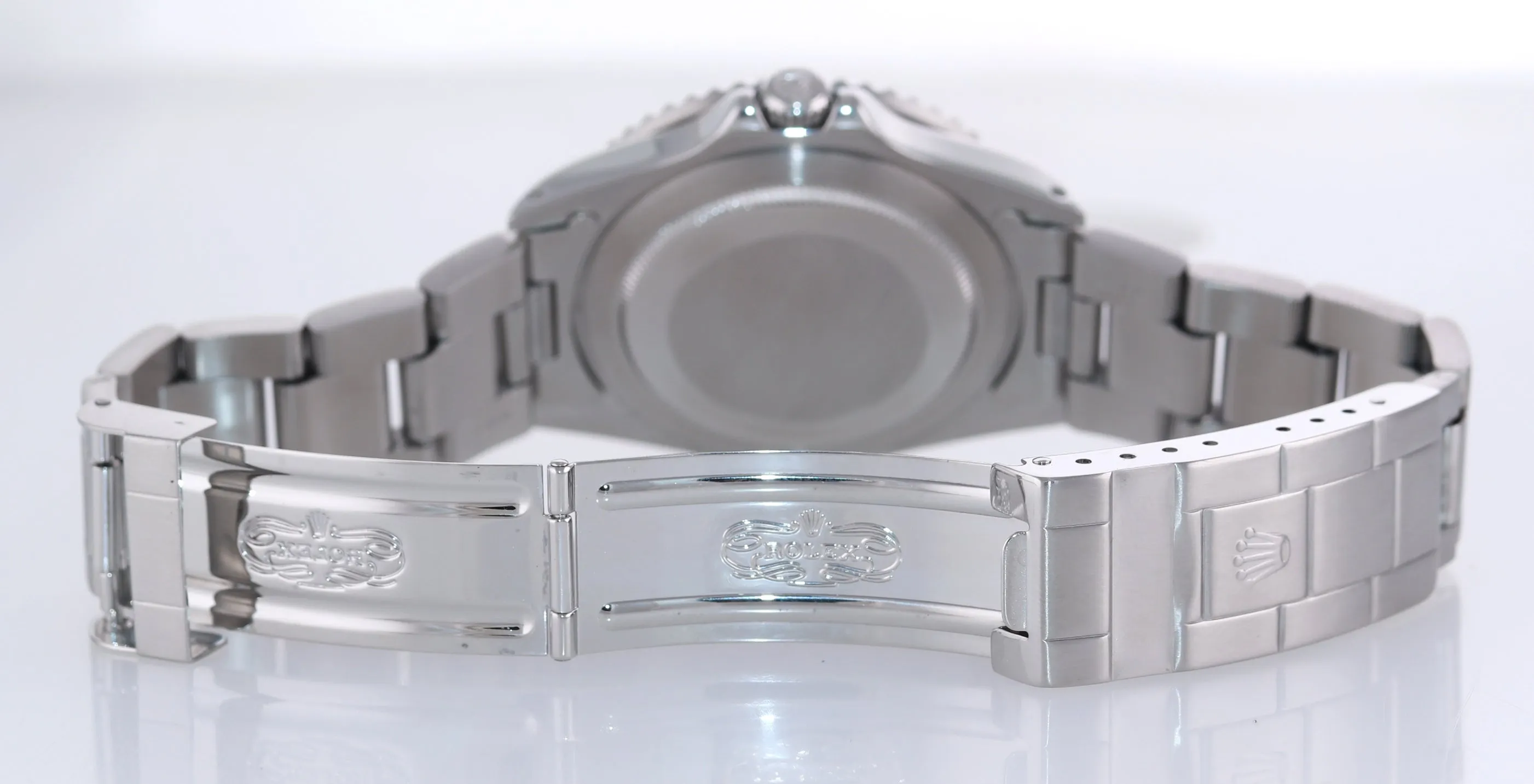 Rolex GMT-Master Tritium Dial Pepsi Blue Red Steel 40mm 16710 Watch Box