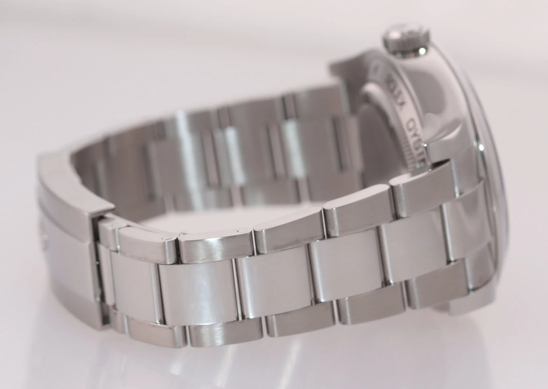 Rolex Milgauss 116400 White Orange 40mm Steel Anti-Magnetic Watch Box