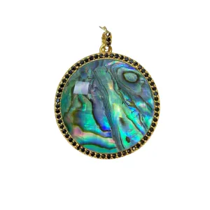 Round Pendant - Abalone