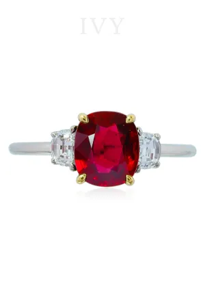 Ruby and Diamond Ring