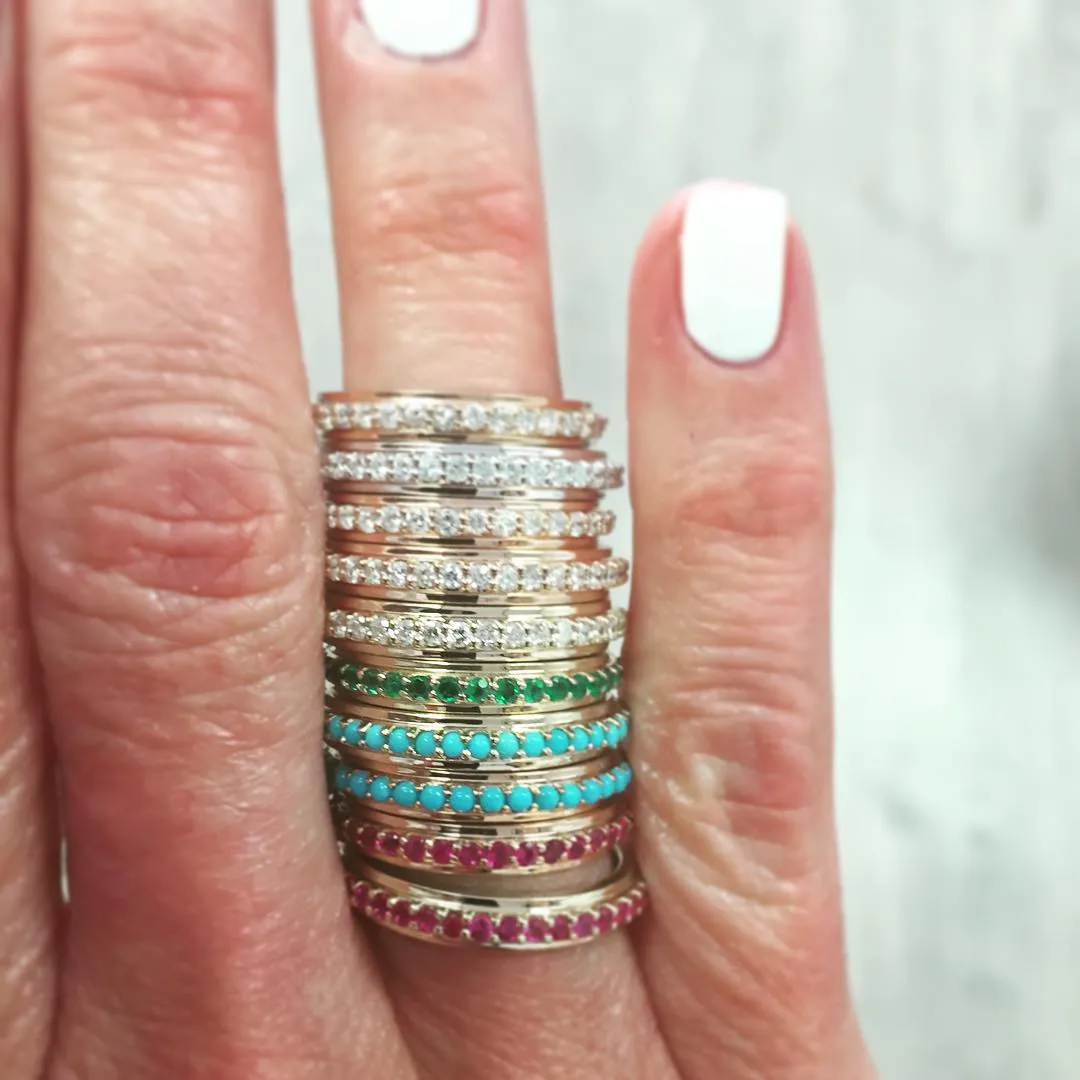 Ruby Eternity Ring