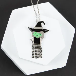 Sabrina Witch Pendant Necklace