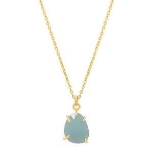 SALE - Amazonite Prong Necklace