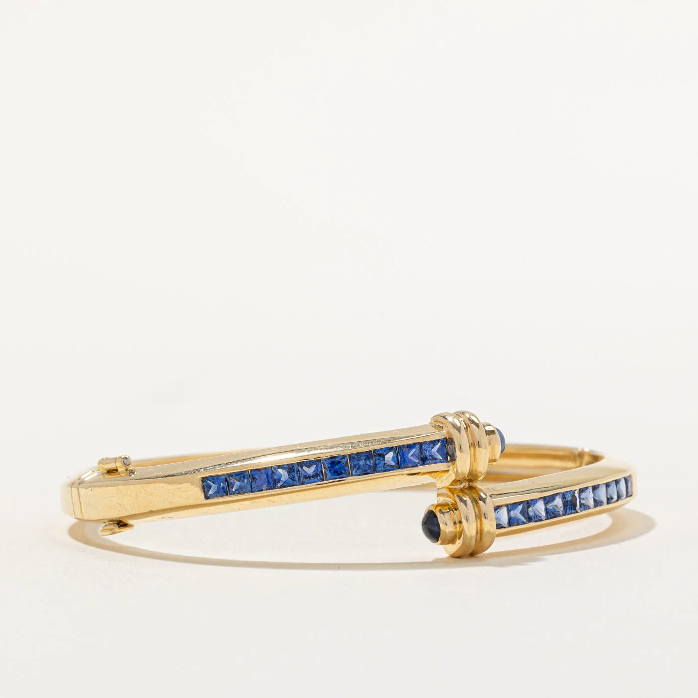 Sapphire Bypass Bracelet | 1.50ctw | 6.5" |