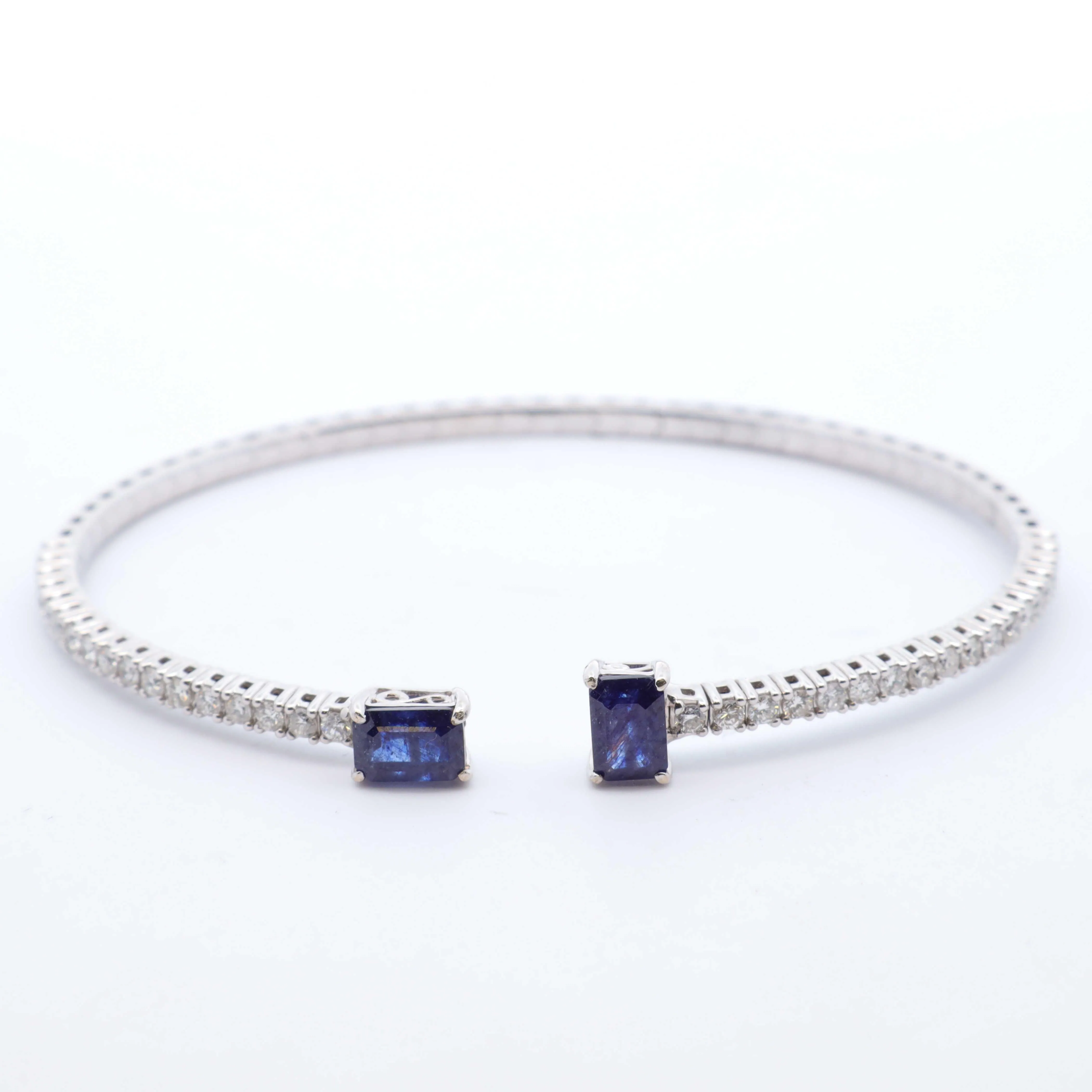Sapphire Flex Bangle
