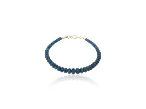 Sapphire Roundel Gold Bracelet
