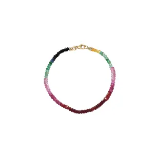 SATURATED MULTI SAPPHIRE BRACELET