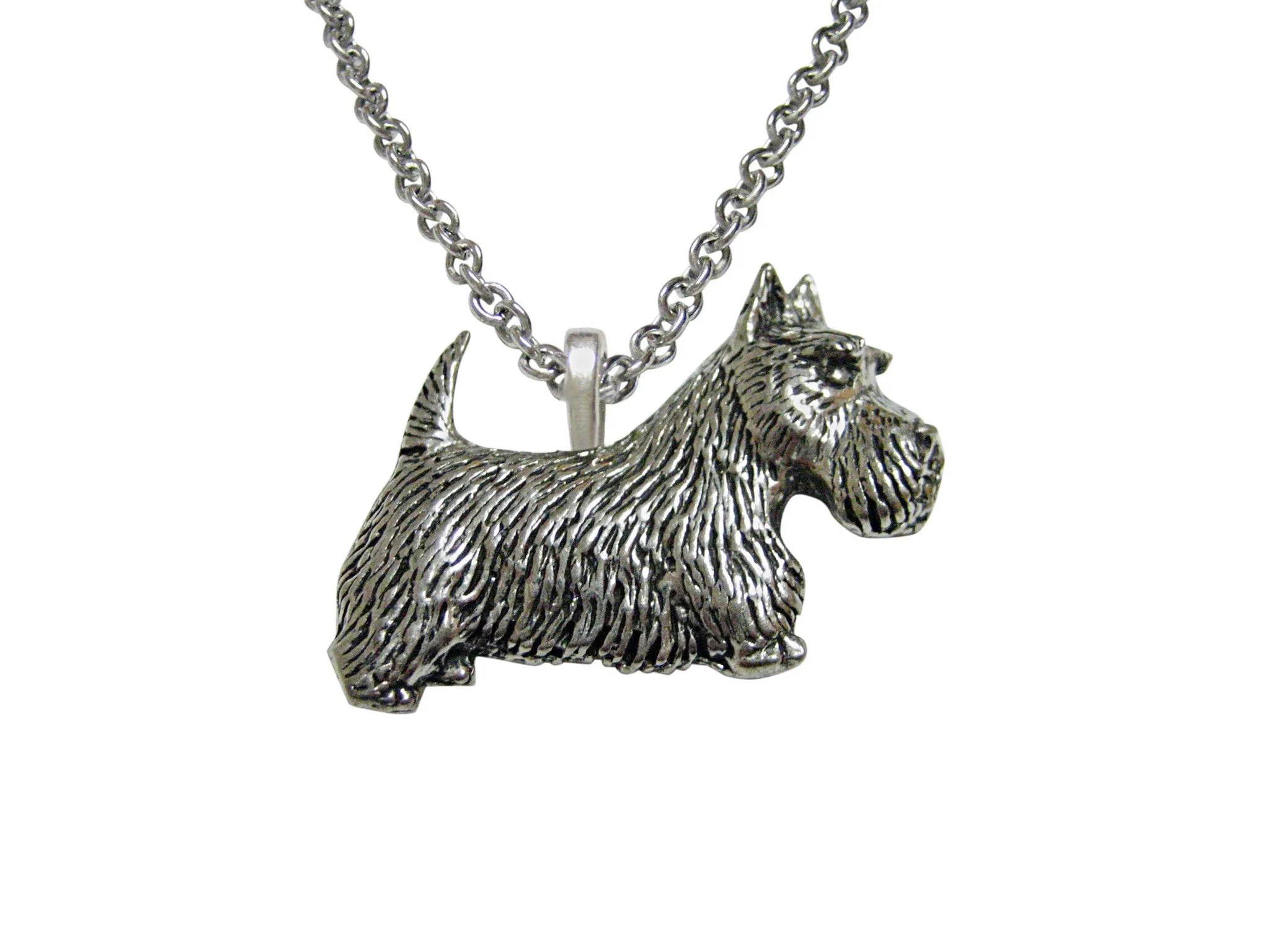 Scottish Terrier Dog Pendant Necklace