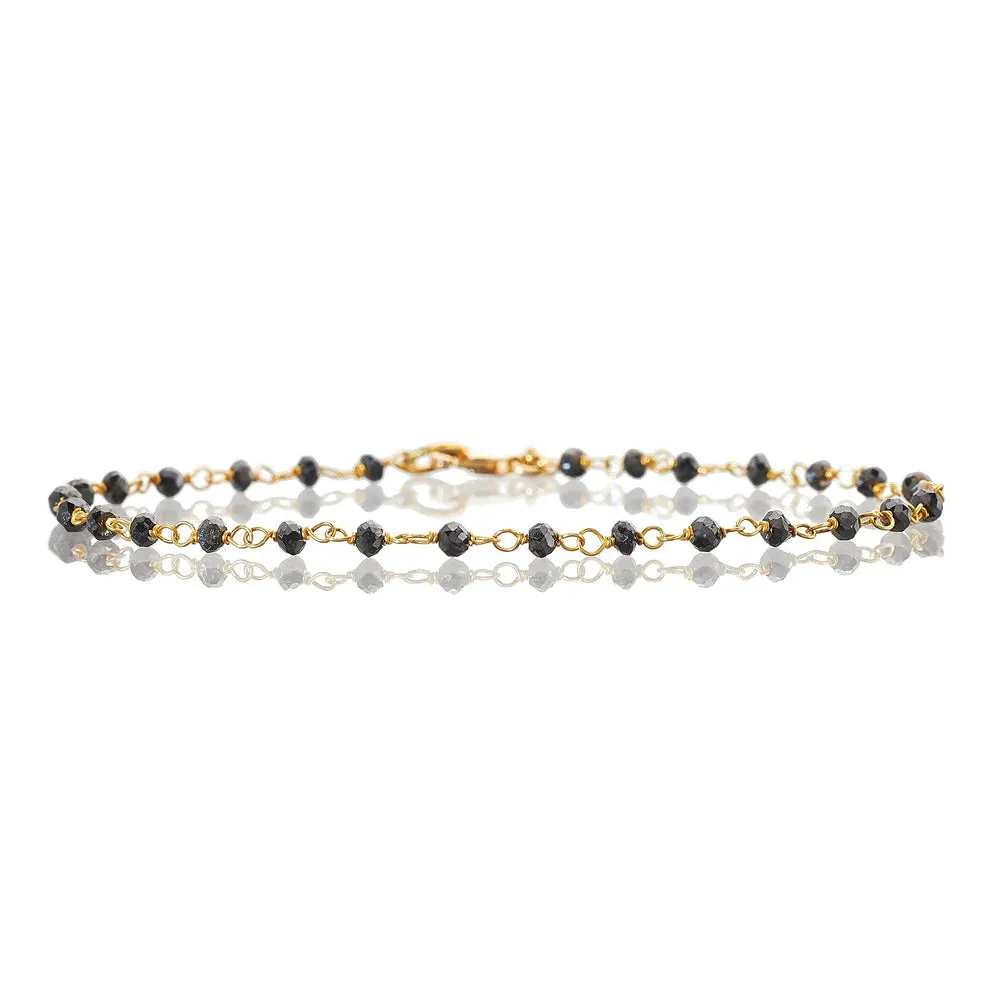 Sethi Couture Jillian Black Diamond Bracelet
