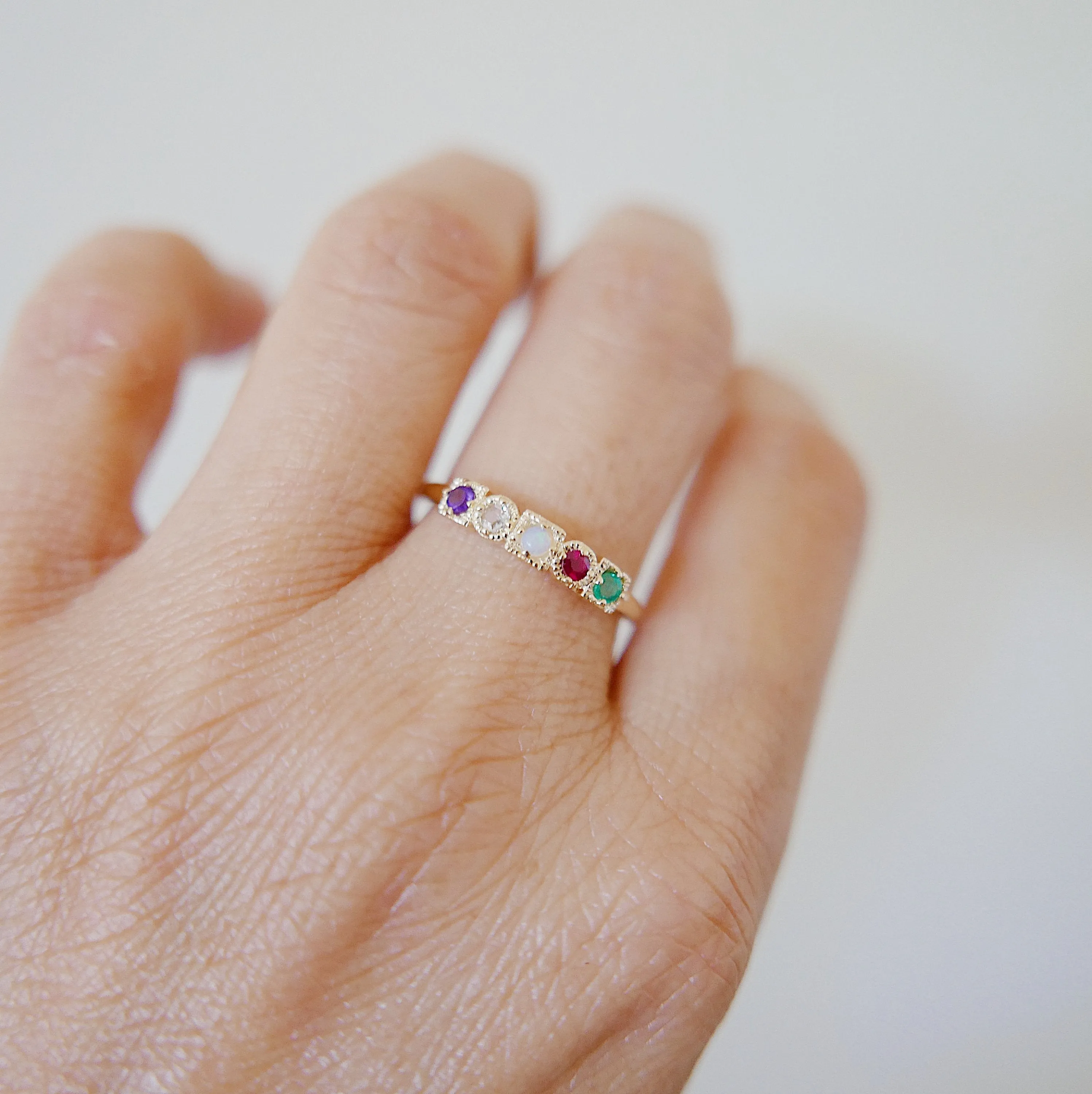 Shapeshifter 5 - ADORE Acrostic Ring