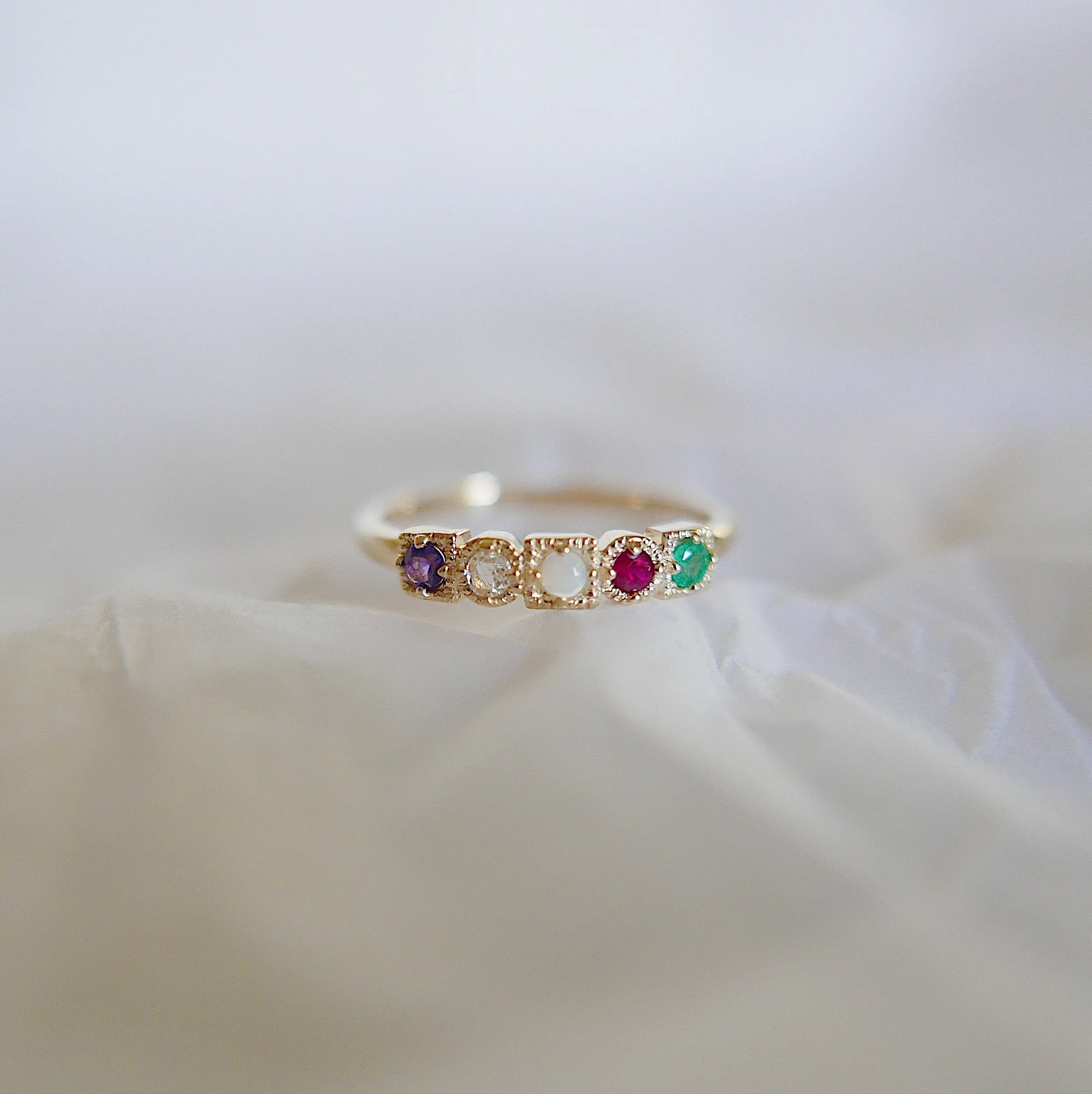 Shapeshifter 5 - ADORE Acrostic Ring