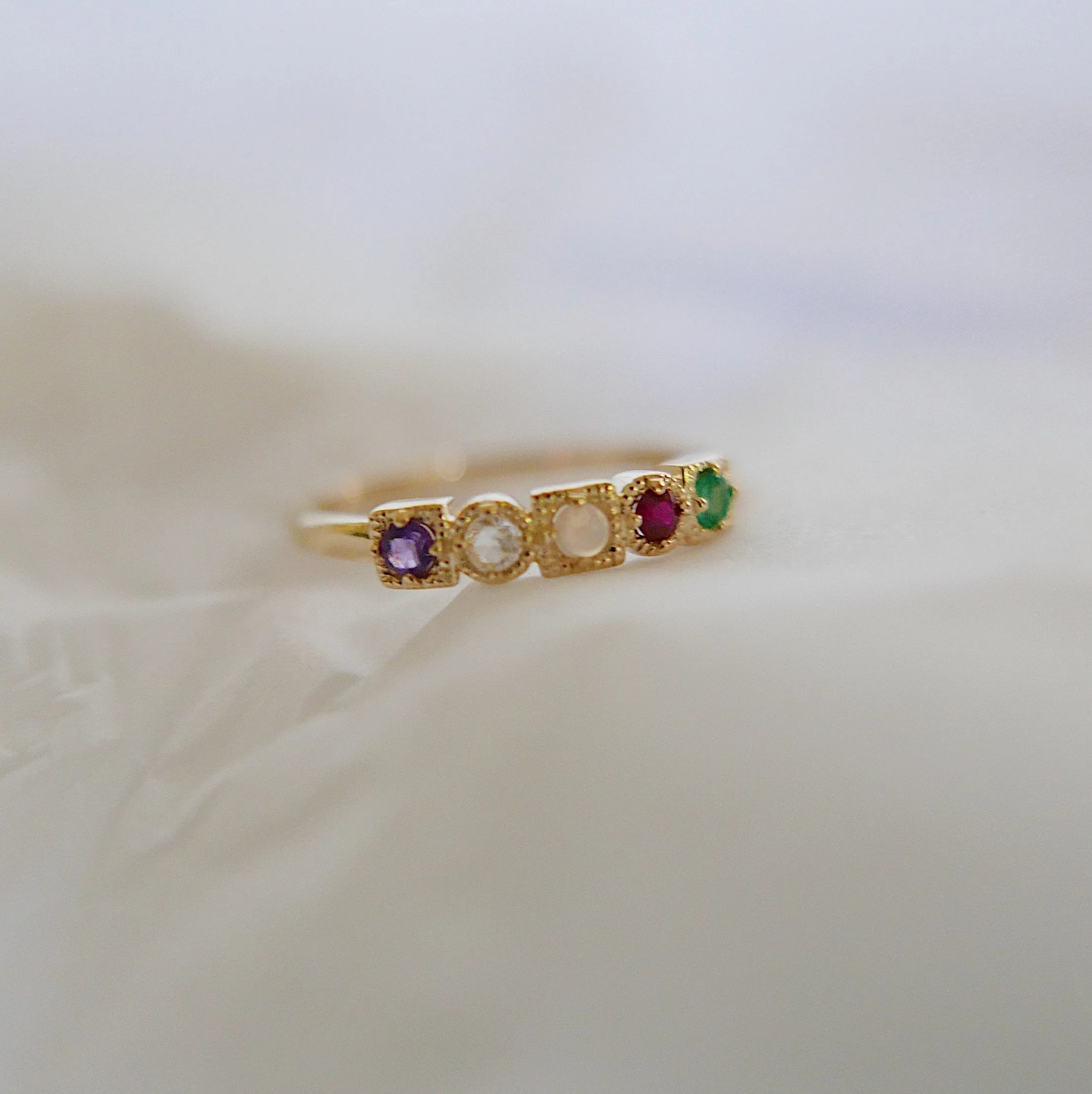 Shapeshifter 5 - ADORE Acrostic Ring