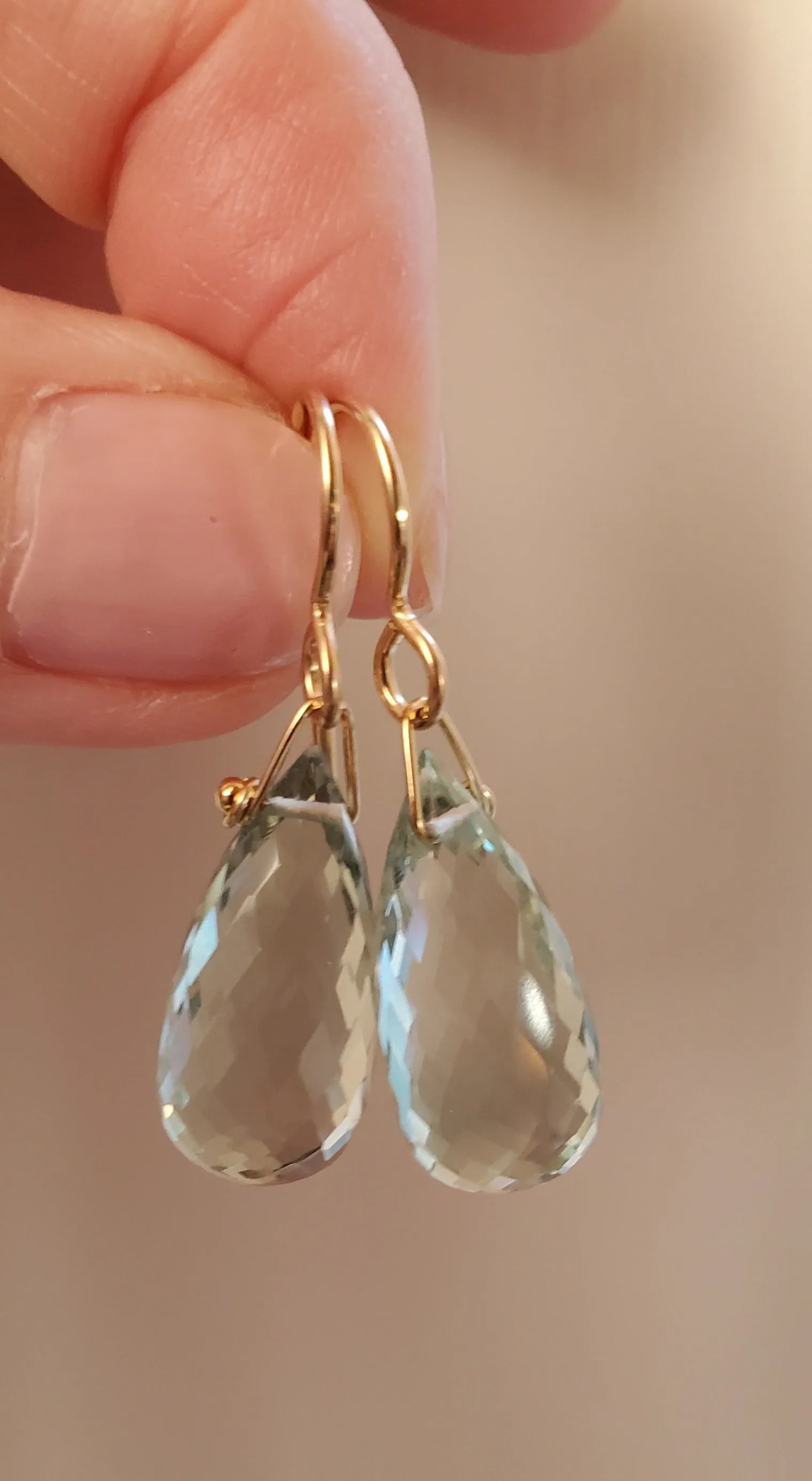 Simon & LuLu Green Amethyst golf filled er