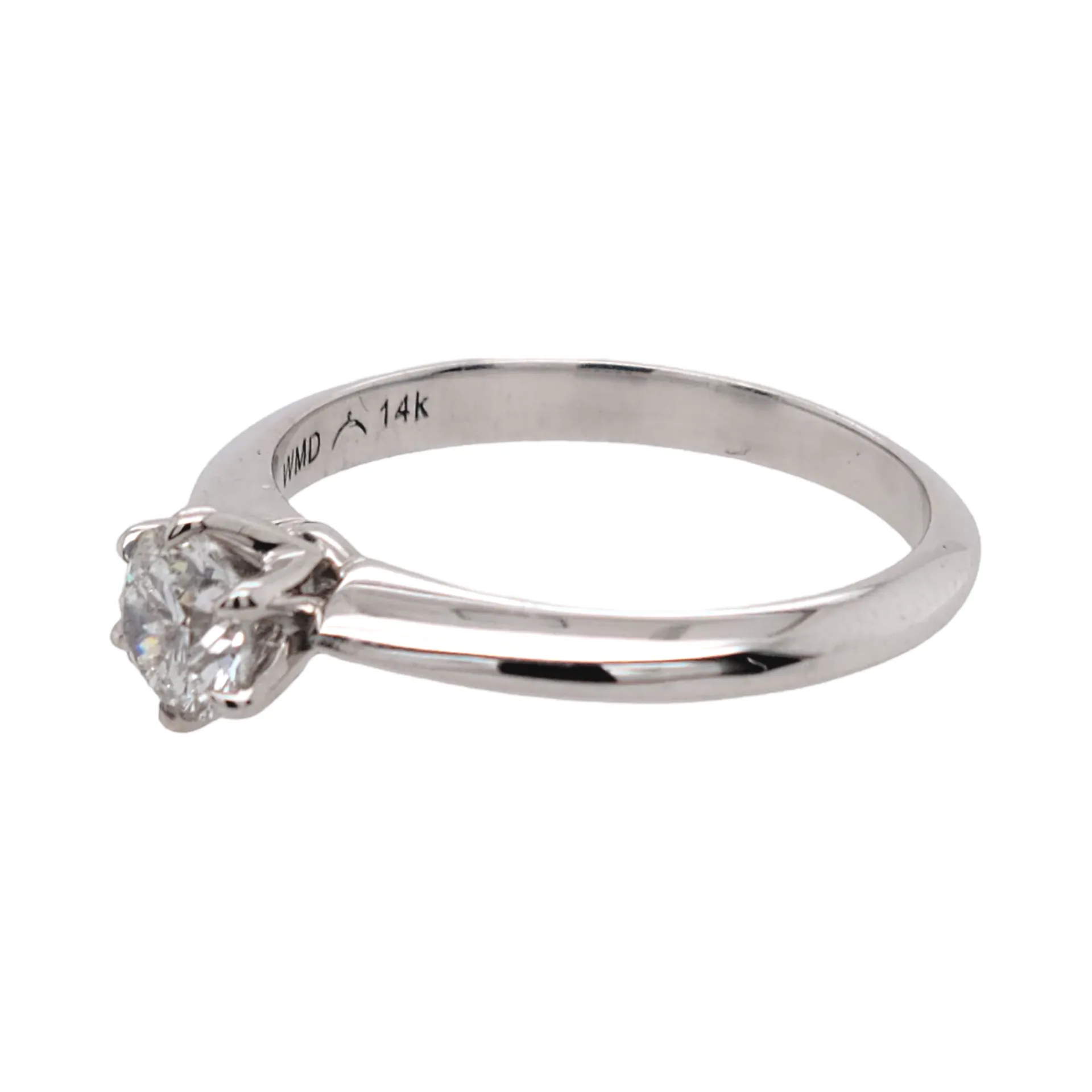 Six Prong Diamond Ring