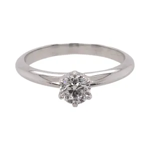 Six Prong Diamond Ring
