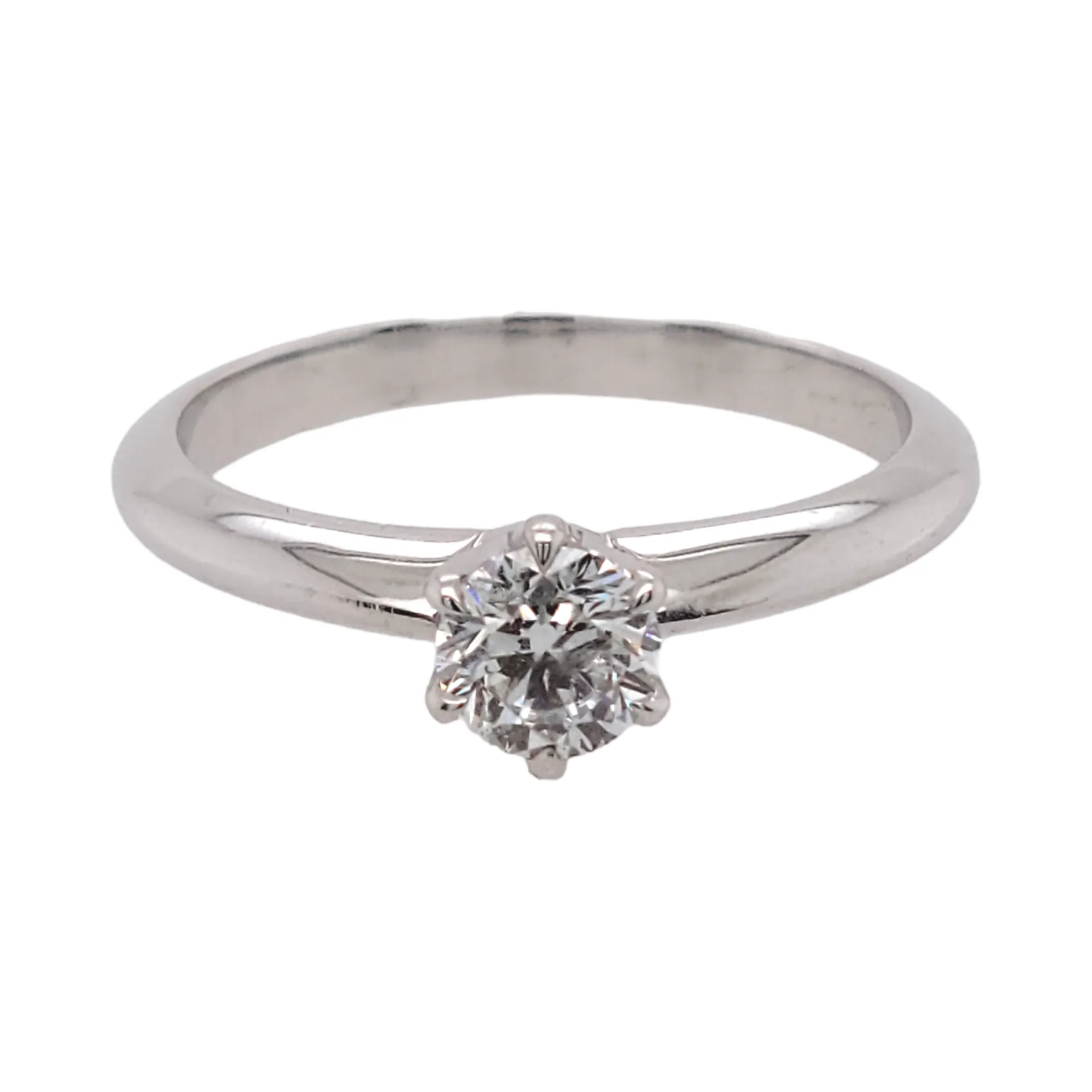 Six Prong Diamond Ring