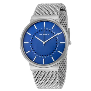 Skagen Ancher Blue Dial Stainless Steel Men's Watch SKW6234