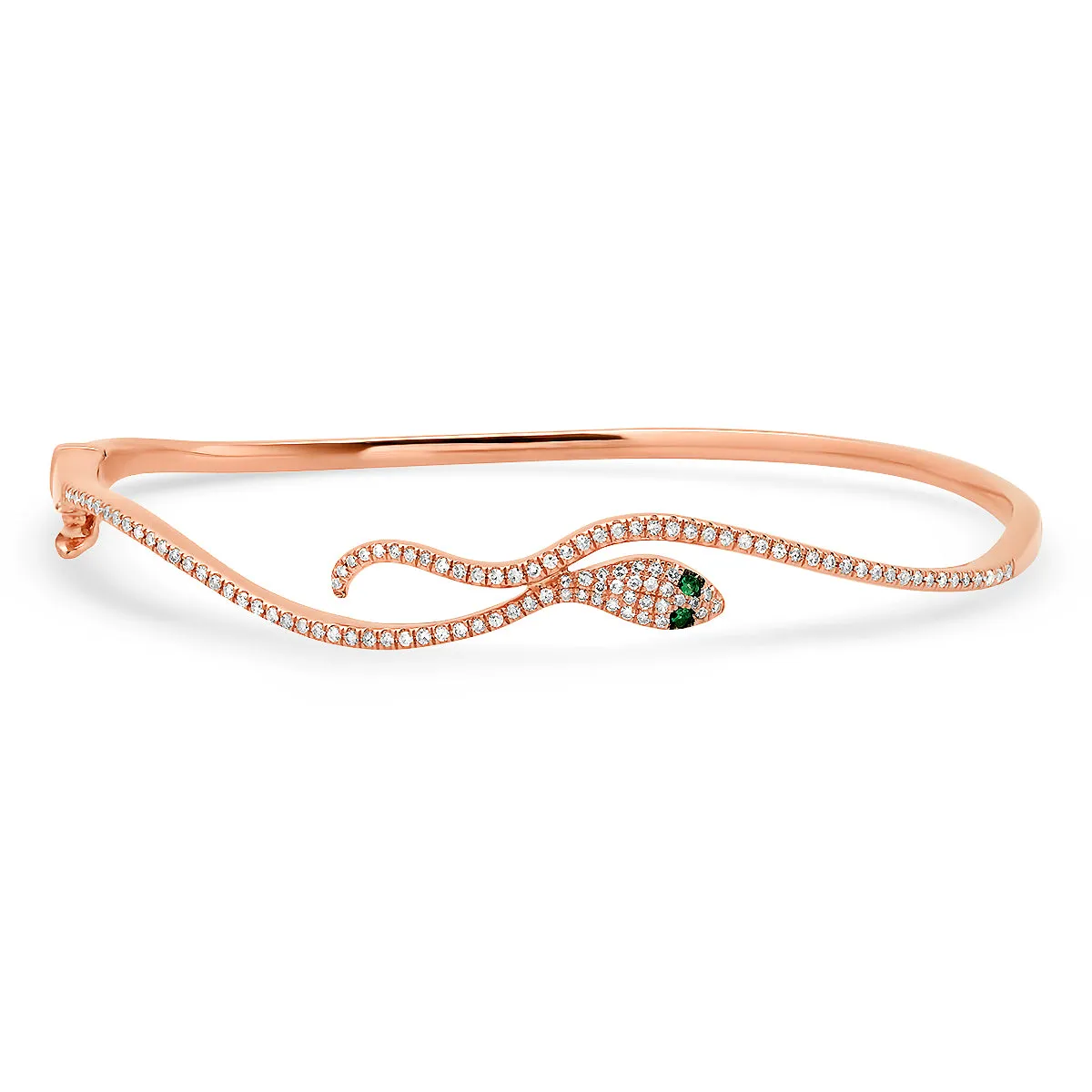 Skinny Sexy Diamond Snake Cuff Bracelet