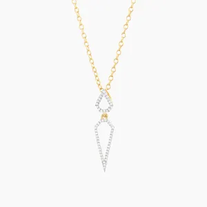 Slider Dagger Pendant Necklace