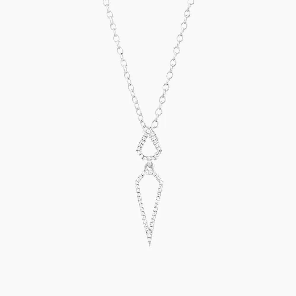 Slider Dagger Pendant Necklace