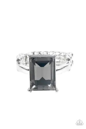 Social Glow Silver Paparazzi Ring