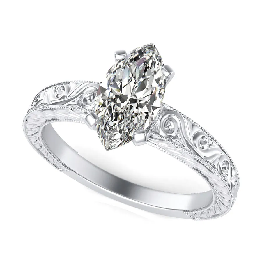 Solitaire Engagement Rings - Custom Builder - SKU 274100