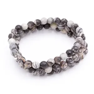Spiderweb Jasper Bracelets
