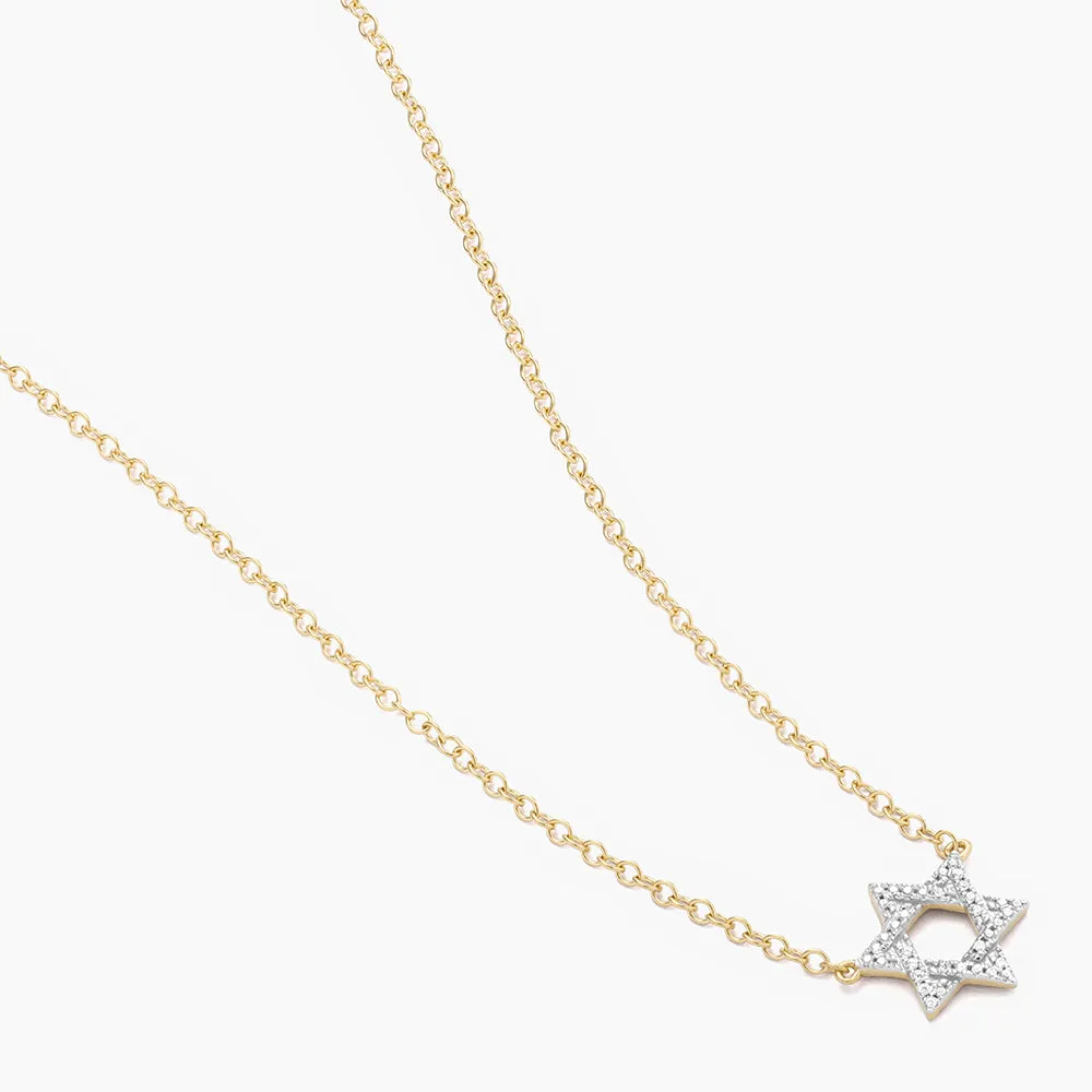 Star of David Pendant Necklace