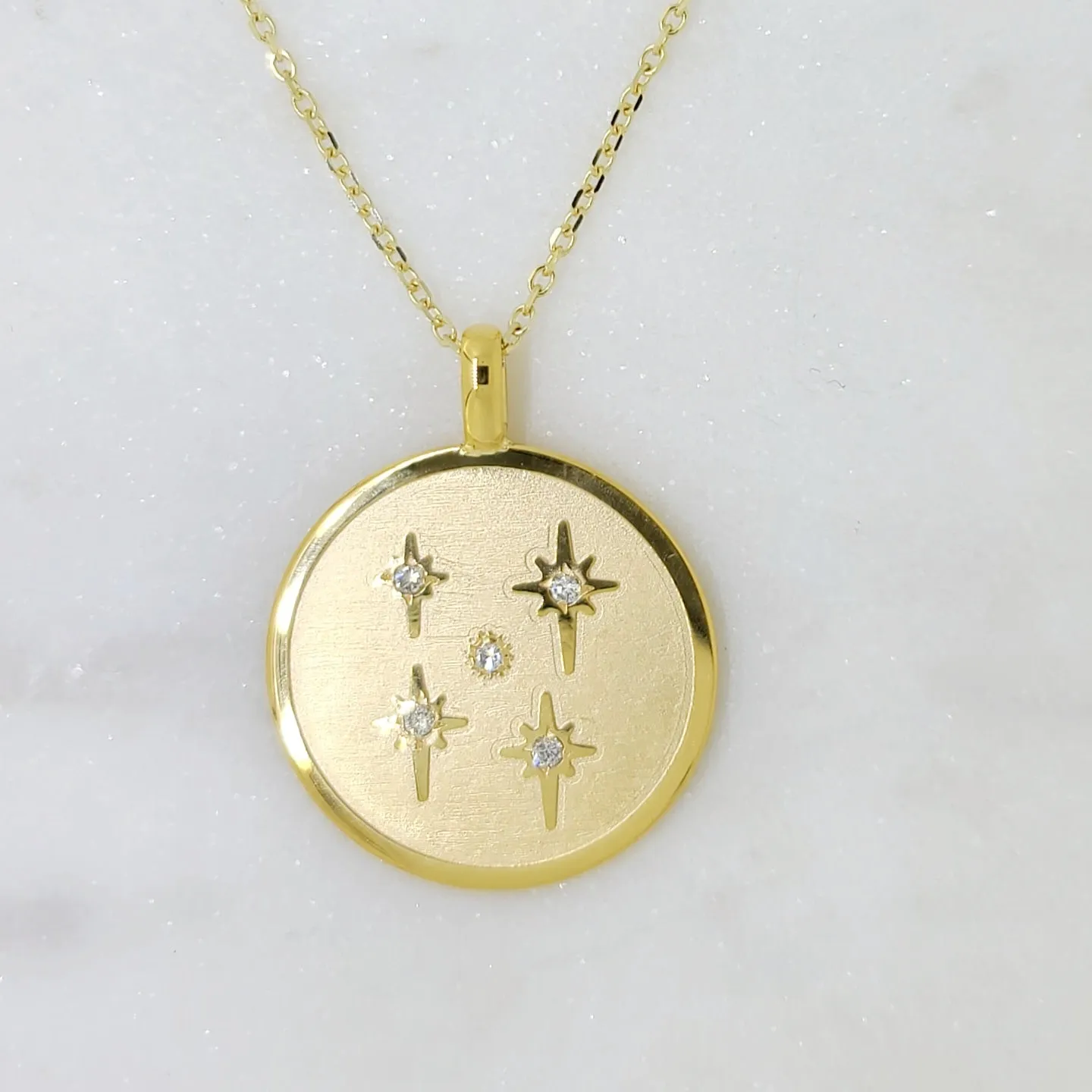 Start Diamond Pendant