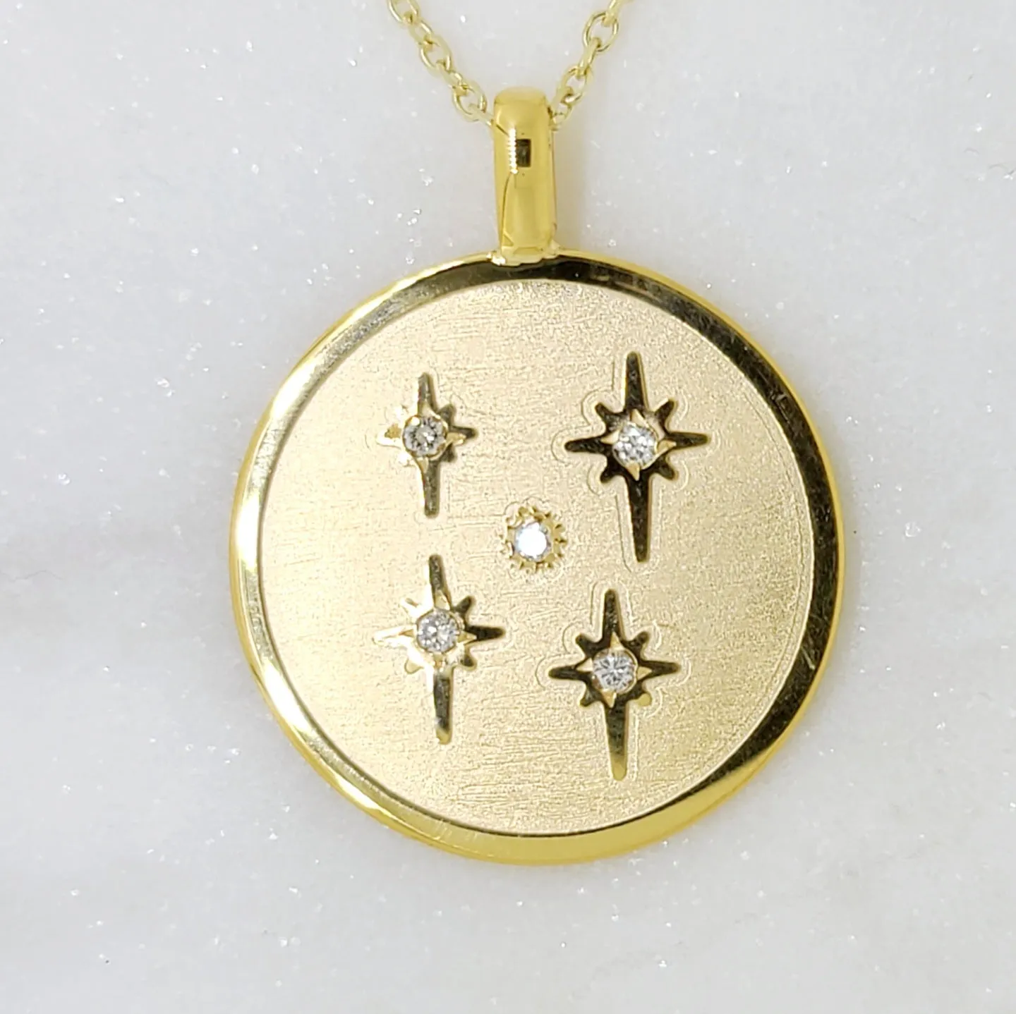 Start Diamond Pendant