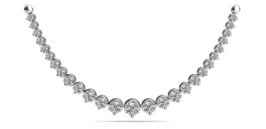 Strand Of Diamonds With Shiny Diamond Links  with 5.00 ct.(finished)