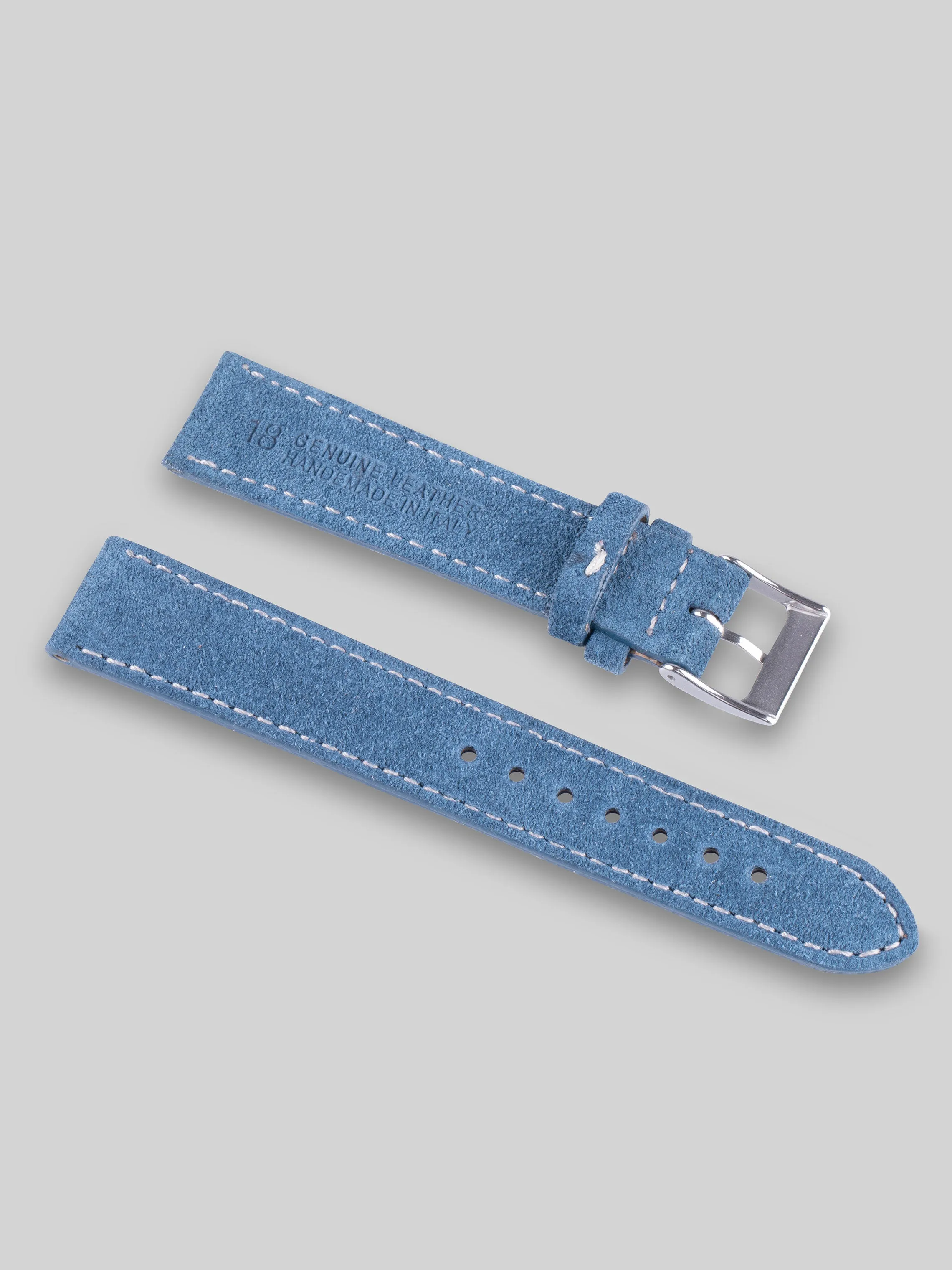 Suede Watch Strap - Aegean