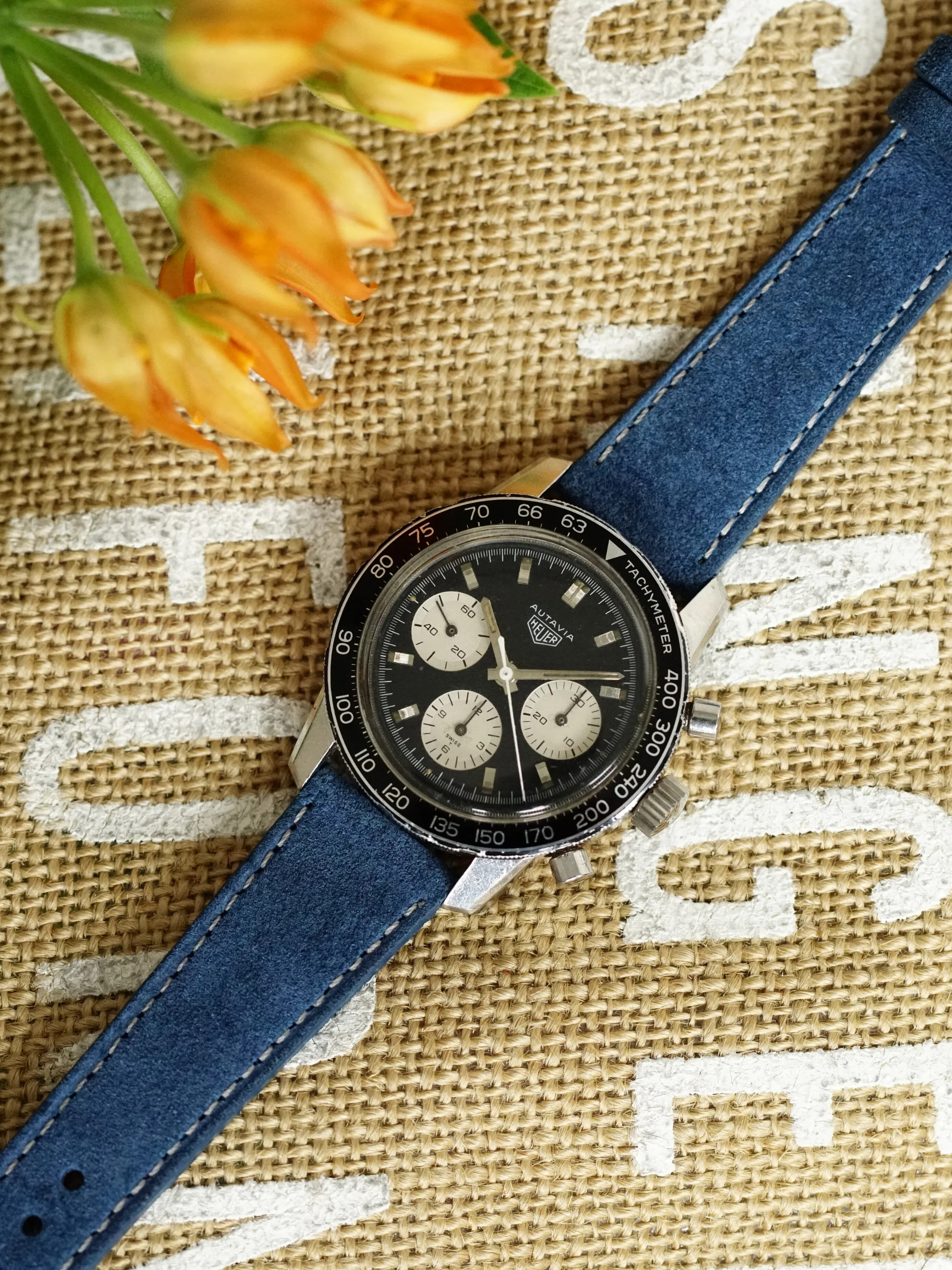 Suede Watch Strap - Aegean