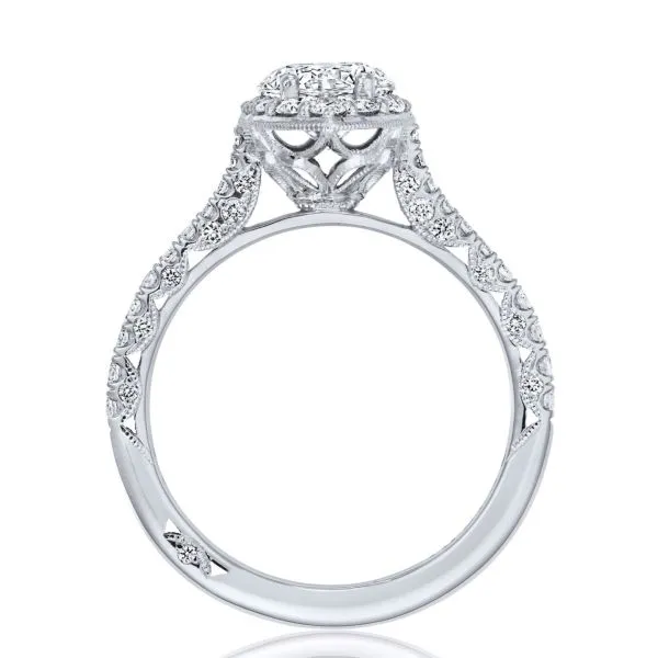 Tacori Inflori Halo Diamond Engagement Ring