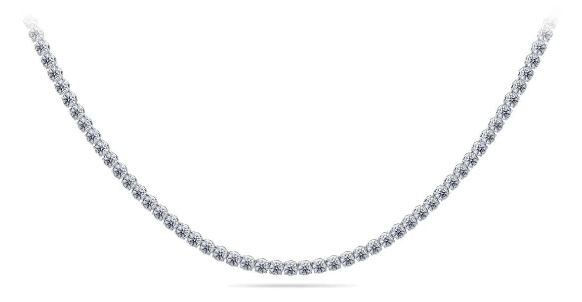 Timeless Dreams Riviera Diamond Necklace with 8.58 ct.(finished) 2.5mm