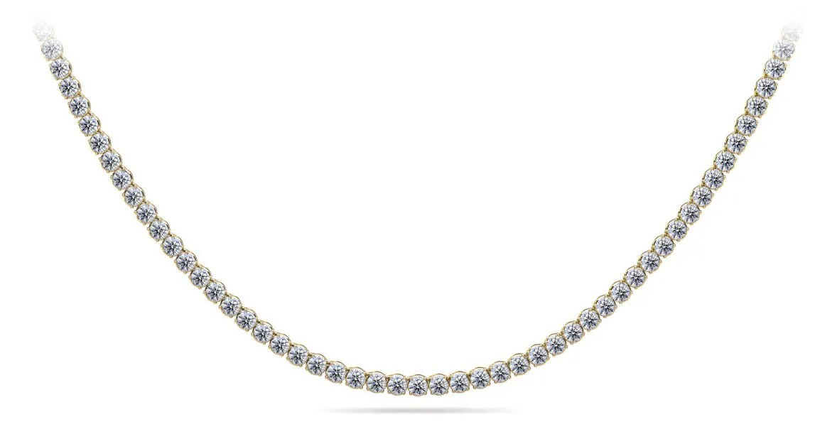 Timeless Dreams Riviera Diamond Necklace with 8.58 ct.(finished) 2.5mm