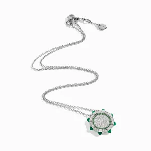 Tip-Top Diamond Statement Pendant Necklace