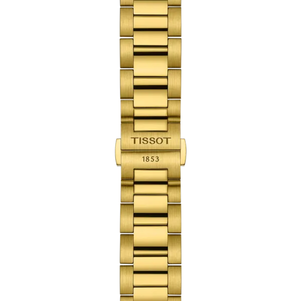 Tissot PR 100 Gold Stainless Steel Silver Dial Chronograph Quartz Watch for Gents - T150.417.33.031.00