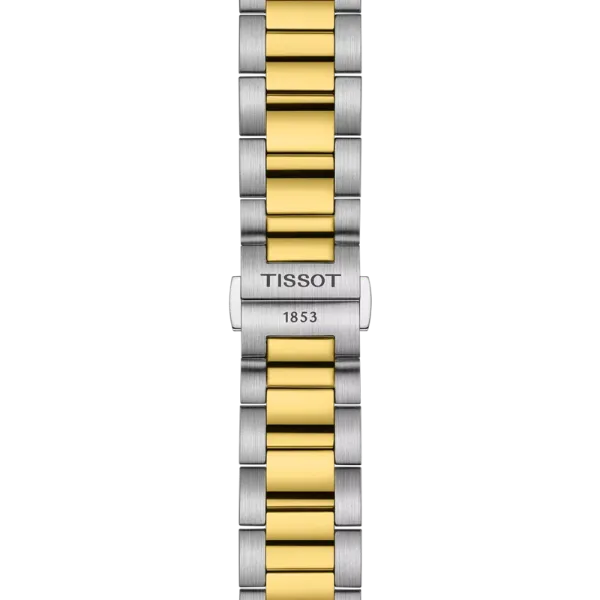 Tissot PR 100 Two-tone Stainless Steel Silver Dial Chronograph Quartz Watch for Gents - T150.417.22.031.00