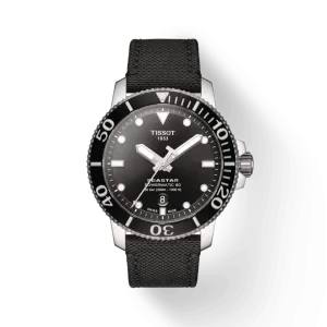 Tissot Seastar 1000 Powermatic 80 Swiss-Made Watch Black Nato Strap
